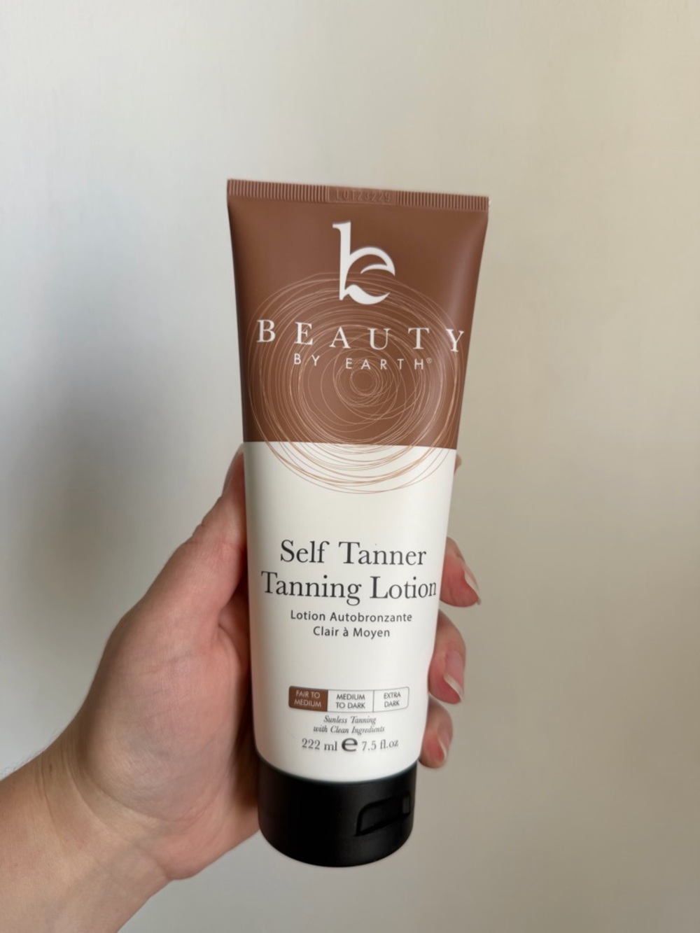 Beauty By Earth Self Tanner Tanning Lotion - Sealed bottle in box!